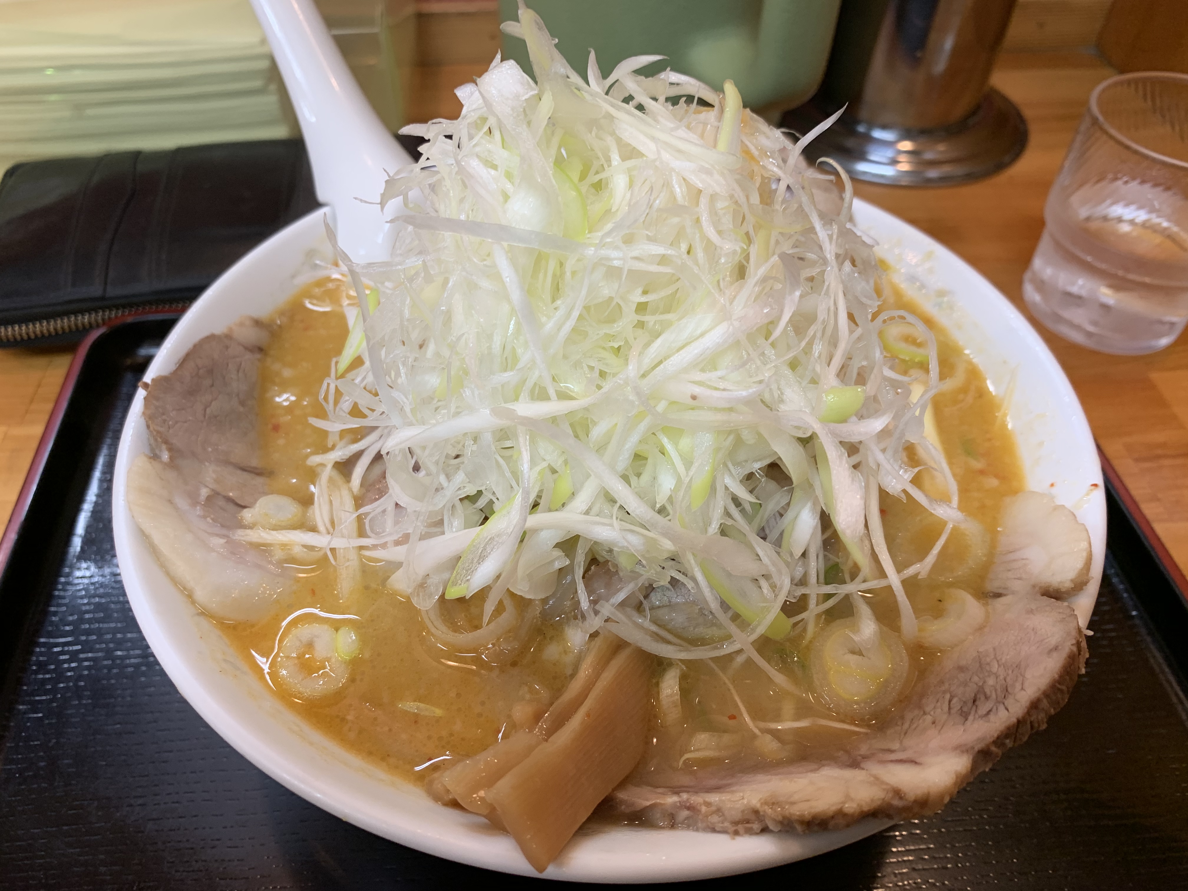 ネギ味噌チャーシュー麺…